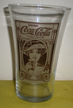 Coca-Cola -VINTAGE STYLE   The Archives FLAIR SHAPED COLLECTOR&#39;S GLASS  - $7.95