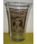 Coca-Cola -VINTAGE STYLE   The Archives FLAIR SHAPED COLLECTOR&#39;S GLASS  - £7.02 GBP