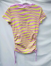 Lisa Simpson Womens XS Cinched Baby Short Sleeve Graphic T-Shirt image 3