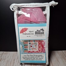 New Pine Mountain Designs Tie One On APRIL EXPRESSIONS #372 Sham Cross S... - $25.00 New Pine Mountain Designs Tie One On APRIL EXPRESSIONS #372 Sham Cross S... - $25.00