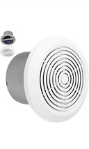 V2262-50 7 Inch Bathroom Exhaust Fan, 50 CFM, 1.0 Sones, 7&quot; Ceiling Exha... - $44.54