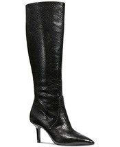 New Michael Kors Black Leather Tall Boots Size 8 M $275 - £192.37 GBP