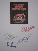 The Rocky Horror Picture Show Signed Script Screenplay autograph Tim Curry Meat  - £15.95 GBP