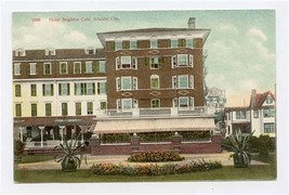 Hotel Brighten Cafe UDB Postcard Atlantic City New Jersey  - £14.04 GBP