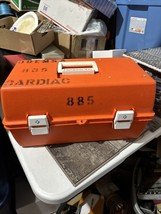 Vintage Orange Flambeau PM1872 First Aid Ems Emt Medic Paramedic Fish Tackle Box - £36.16 GBP