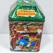 2003 M &amp; M&#39;s Christmas Village Series #16 Limited Edition Reindeer Farm Tin - £17.55 GBP