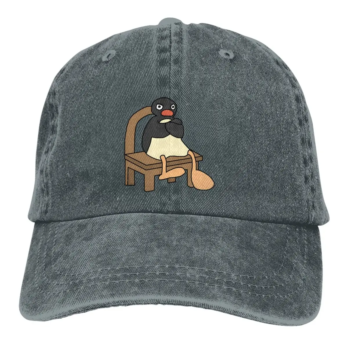 Pure Color Dad Hats Angry Pingu Women&#39;s Hat Sun Visor Baseball Caps Noot Pingu - £14.20 GBP+
