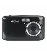 MEGA-VF128-BLK Vivitar ViviCam F128 14.1 Mega Pixel Digital Camera with ... - £31.31 GBP
