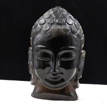 Natural Smokey Quartz Buddha Head 6.5 In 8480 Ct Gemstone Statue For Hom... - £303.75 GBP