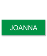 JOANNA ON OFFICE SPACE NAME BADGE PROP HALLOWEEN COSPLAY PIN BACK - $274.97 MXN