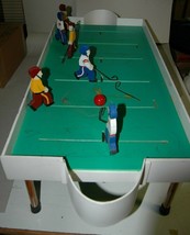 Vintage Hockey Table Game Hand Made Wood - £27.88 GBP
