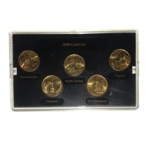 2000 Gold State Quarters - $47.52