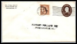 1953 US Cover - Harrisburg, Pennsylvania to Proctorsville, Vermont C5 - $2.96