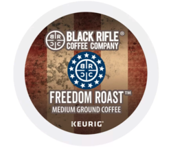 BLACK RIFLE COFFEE FREEDOM ROAST BLEND KCUPS 12CT - $11.07