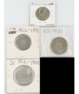 Saudi Arabie 4 Pièces 1937 1/4 Ghirsh 1959 2 Ghirsh 1928 1/2 Ghirsh - €113,47 EUR