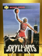 1993-94 Upper Deck Michael Jordan Skylights #466 Chicago Bulls - £8.94 GBP