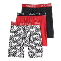 BNWTS Hanes 3 Pack Ultimate Comfort Flex Fit Tagless Boxer Briefs M, L, XL  - $18.99