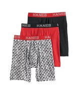BNWTS Hanes 3 Pack Ultimate Comfort Flex Fit Tagless Boxer Briefs M, L, XL  - £14.84 GBP