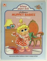 Vintage Golden Book Deluxe Paper Dolls MUPPET BABIES Jim Henson Baby Miss Piggy - £14.25 GBP