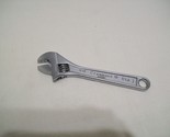 Vintage Crescent Brand Crestoloy Adjustable Wrench 4&quot; Made In USA - $24.74
