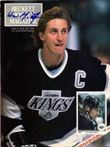 WAYNE GRETZKY AUTOGRAPHED Hand SIGNED 1990 Beckett Hockey Magazine KINGS... - $174.99