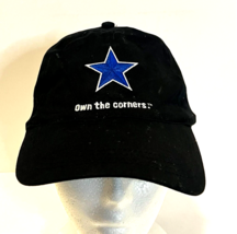 Buell Motorcycle Company Blue Star Embroidered &quot;Own the corners&quot; Black H... - £14.68 GBP