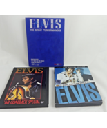 3 Elvis DVD Collections: Way it is, Comeback Special, Great Performances... - $24.70