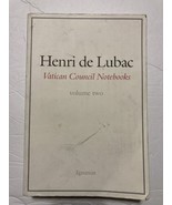 Vatican Council Notebooks : Volume Two by Henri De Lubac (2016 Paperback) - £19.75 GBP