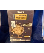 Rokr Steampunk music box AM680 Submarine.3D Puzzle New In Factory Packaging - $39.25 CAD
