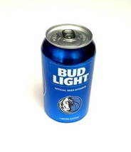 Dallas Mavericks NBA 2016 Limited Edition 12 Oz EMPTY Bud Light Beer Can Blue - £7.90 GBP