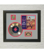 Elvis Presley Love Me Tender Framed Gold 45 Display - $215.09 CAD