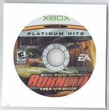 Burnout Revenge Platinum Hits video Game Microsoft XBOX Disc Only - £11.40 GBP