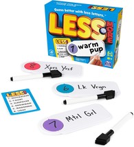 Less is More Party Board Game Fun Word Letter Card Game Funny Gift Toy L... - $19.96