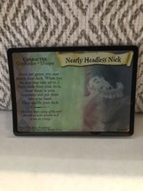 2001 Harry Potter Trading Card Game Foil Nearly Headless Nick 13 ULTRA RARE HOLO - £7.71 GBP