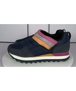 Merrell Womens Alpine Moc Strap Polar Slip On Sneakers Retro Navy, Size ... - $59.39