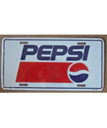 NEW  SEALED  VINTAGE PEPSI-COLA &quot;PEPSI&quot;  RED WHITE &amp; BLUE LICENSE PLATE  #2 - £7.08 GBP