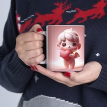 Funny Cupid Mug, Best Gift for Wedding, Best Gift For Valentine - $9.45