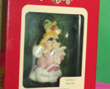 Carlton Jim Henson&#39;s Muppet Babies Miss Piggy Baby Girl&#39;s First Christma... - £23.34 GBP