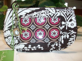 Vera Bradley Clip Zip ID Zipper Pouch Coin Purse Key Case Imperial Toile NWT  - £14.15 GBP