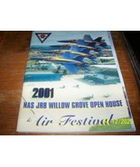 2001 NAS JRB Willow Grove Open House Air Festival Show Program MINT - $472.09 MXN