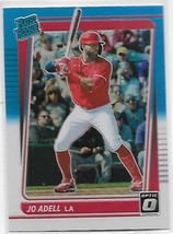 2021 Donruss Optic Carolina Blue and White #33 Jo Adell NM-MT RC Rookie Angels R - £4.58 GBP