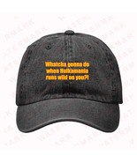 4 R.I.P HULK HOGAN Denim Hat Cap - $556.23 MXN