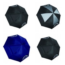 Sun Mountain Dual Canopy Golf Umbrella. Black, Navy or Black / Silver. - £29.49 GBP