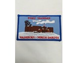 Fort Mandan Washburn North Dakota Embroidered Iron On Patch 4.5&quot; - $48.10