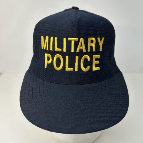 Primary image for Vintage U.S. Army MILITARY POLICE CORPS Eagle Crest SnapBack Embroidered Hat/Cap