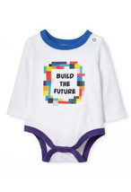 LEGO Collection x Target Baby Build the Future Graphic Bodysuit Sz 3-6 M NWT - £15.81 GBP