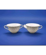 Vtg Wedgwood Candlelight Cream Soup Bowl/Cup Set 2 Pcs Discontinued Rare - €34,30 EUR
