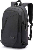 Viuocer 15.6&quot; Anti Theft Laptop Back Pack with USB and Audio Jack Outlet...Black - £10.28 GBP