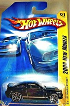 2008 Hot Wheels #1 New Models 1/40 07 FORD SHELBY GT-500 Black Variation - $10.00