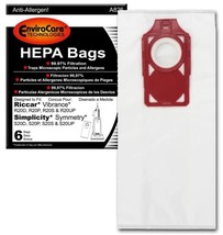 Envirocare Replacement HEPA Bags Rivvar Vibrance 6 Pack A826 - $20.92